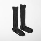 hakne/メリノウールリブハイソックス